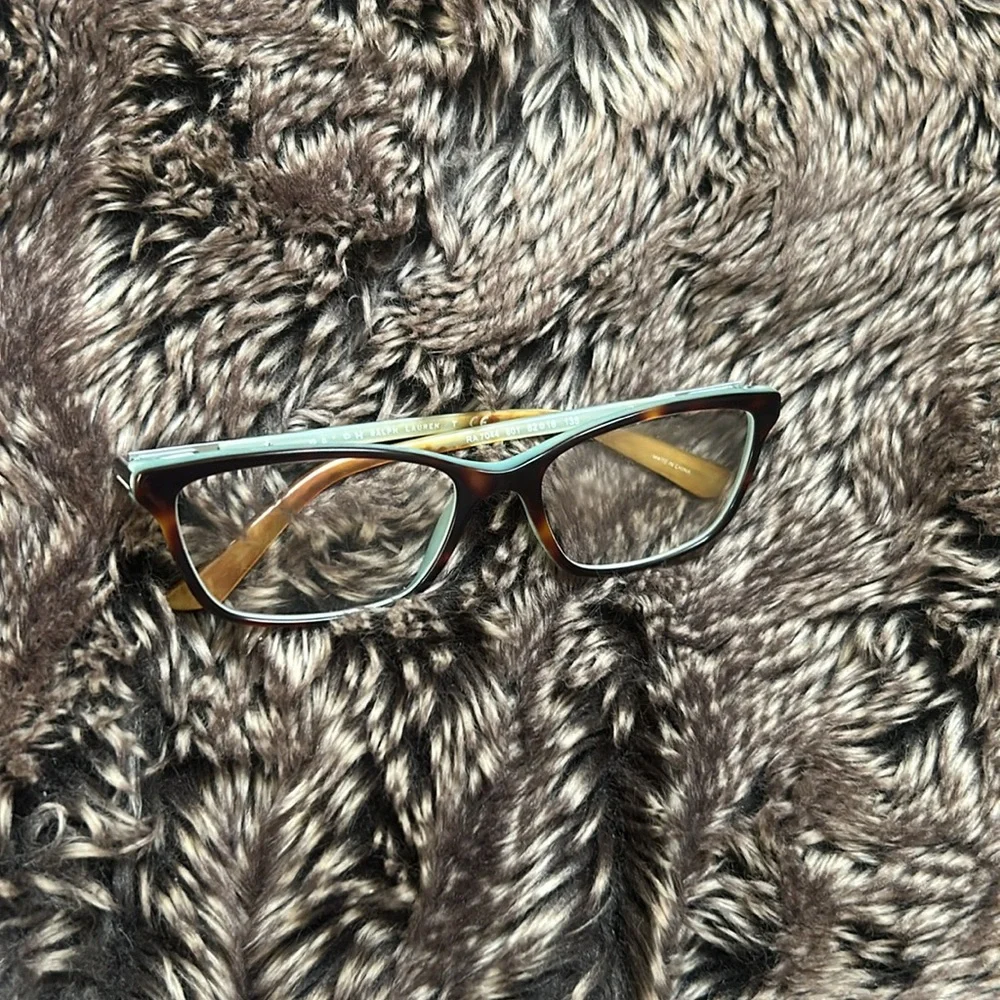 Ralph Lauren Mint and Tortoise Shell RA7044 601 52 🔲 16 135 Glasses